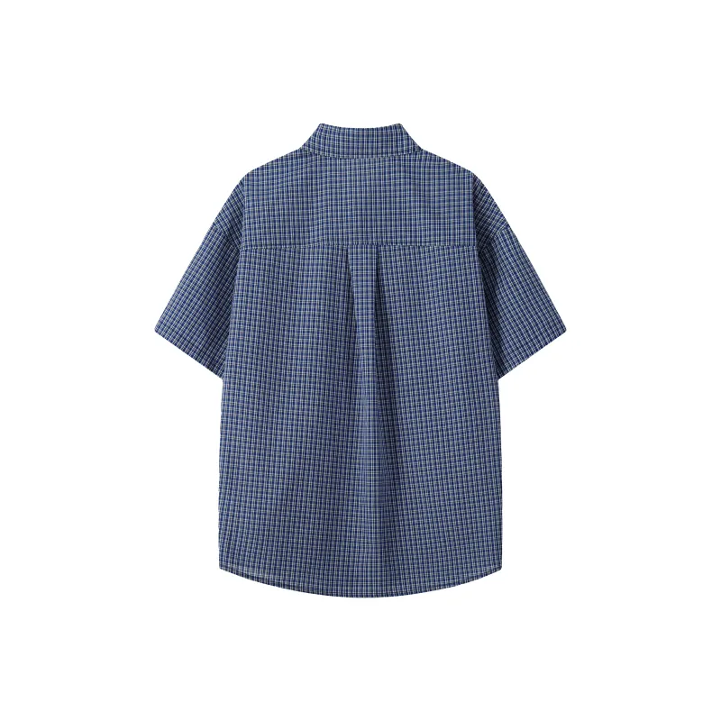 ROBINHOOD Shirts Women's Blue Plaid-1