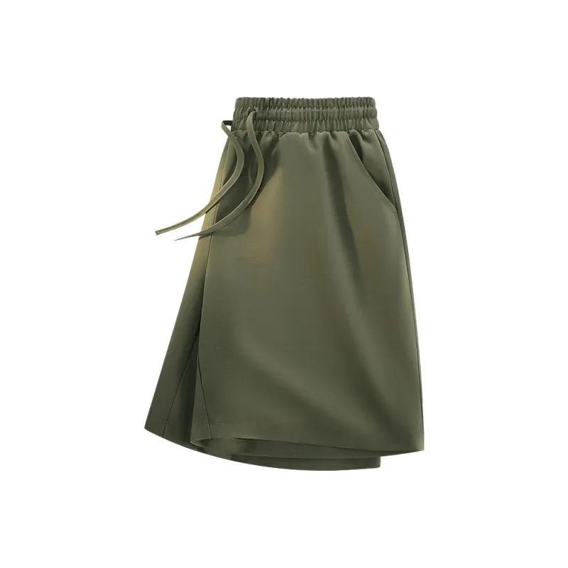 Red bean Casual Shorts Unisex-5