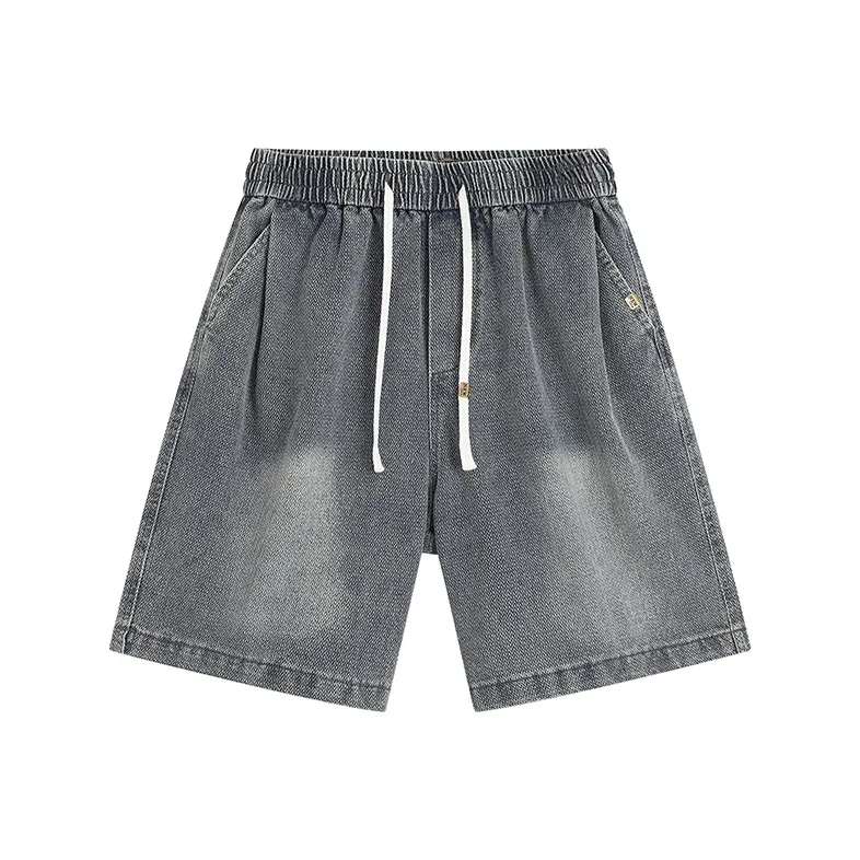 Fakeyoung Denim Shorts Unisex-7