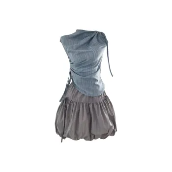 POPO.INFO Two Piece Skirt Sets Women's