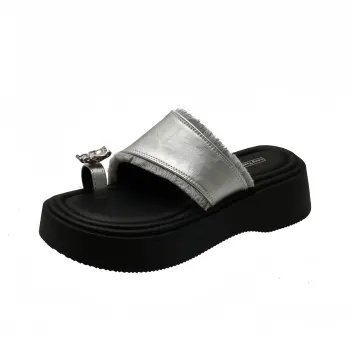 Crelinkxlat Rubber Sole Slip Resistant Slide Slippers Women's