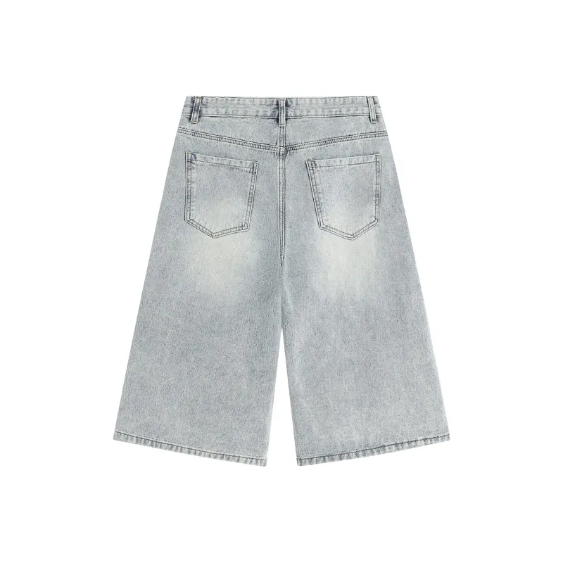SPONGEBOB SQUAREPANTS Denim Shorts Unisex-16