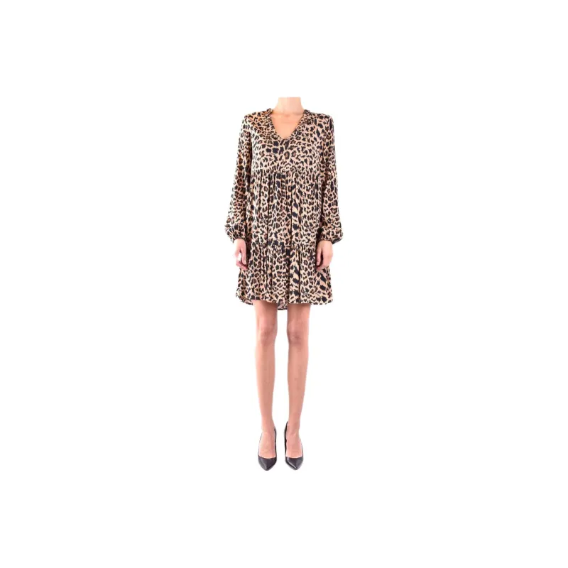 PINKO Long-Sleeved Dresses Women's Yellow-0