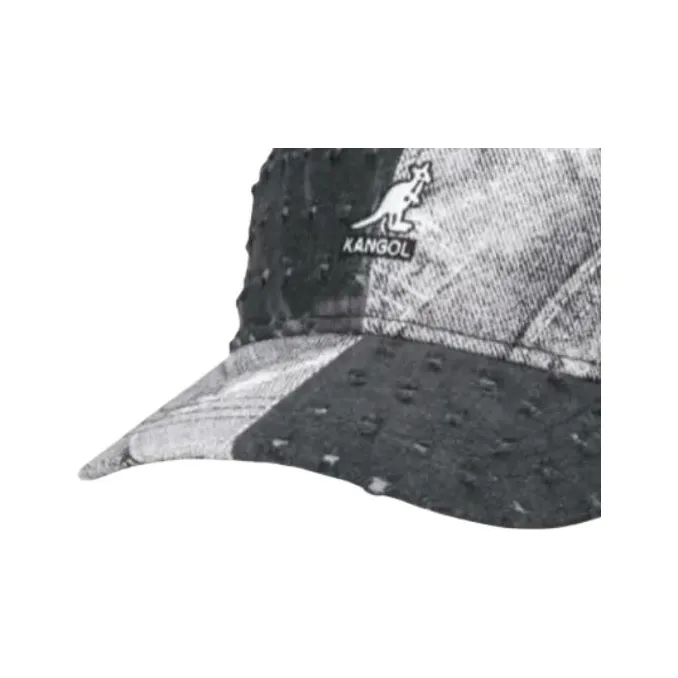 KANGOL Denim Baseball Caps Unisex Black-1