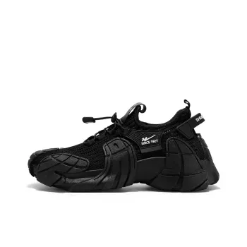 Binary Cushioning And Breathable Low Top Casual Shoes Men's Black