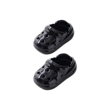 Yan Family Home Multicolor Mini Ashtray, Compact, Ceramic Ashtray Clogs Anti Slip, Fashion Cute