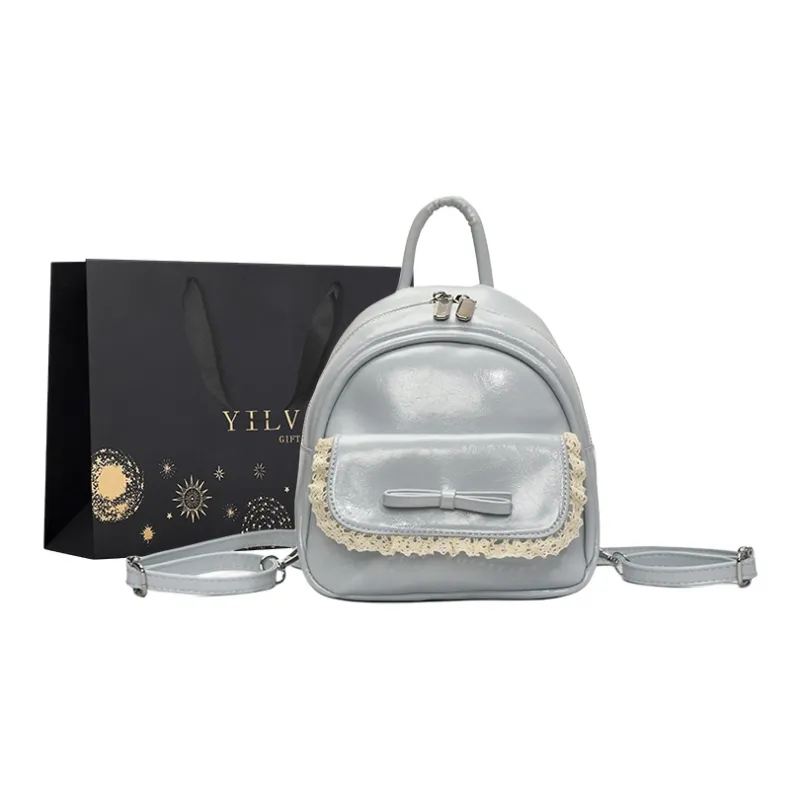 Yi Brigade PU Backpack Women's Multicolor-12