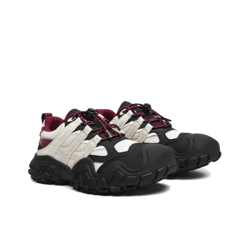 Mo Xu Low Top Chunky Sneakers Unisex Black-3