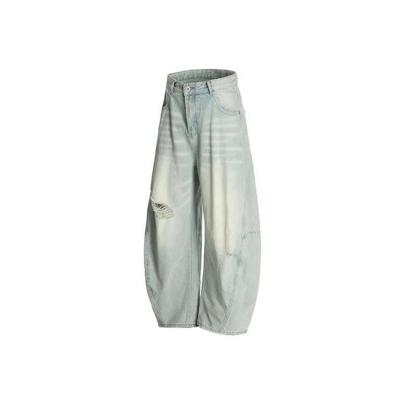GBXM Jeans Unisex Ice Cyan Blue-1