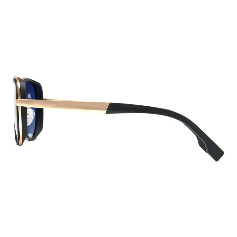 CYXUS TR/Memory Plastic Aviator Sunglasses Men's-14