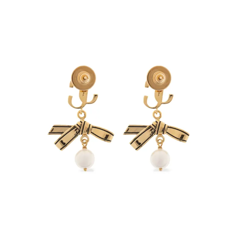 Jimmy Choo Ribbon Earrings-1