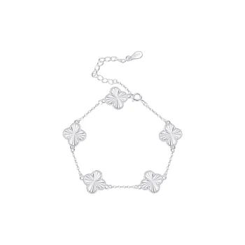 BMK S990 Silver Pure Silver Bracelets Women's
