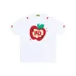 White (Red Logo)