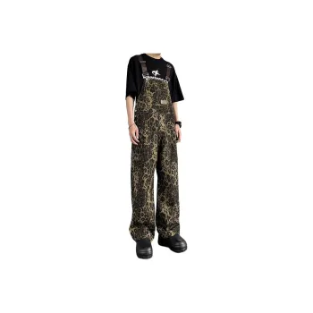 SOCKKEY Overalls Unisex Leopard Print