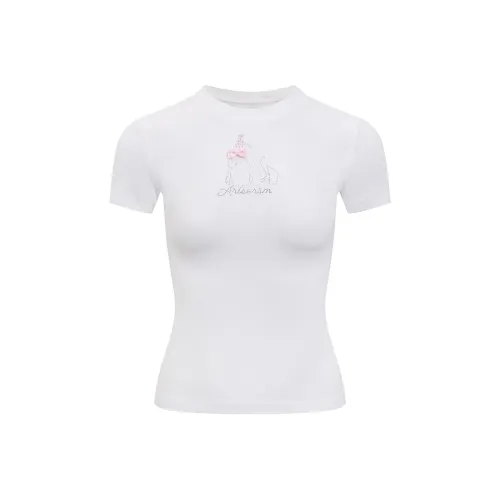 Ariseism T Shirts Women's White