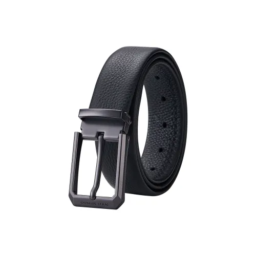 POLOMEISDO Top Grain Cow Leather Youthful Belt Practical Box Men's 3.5cm Custom Exclusive Greeting Card