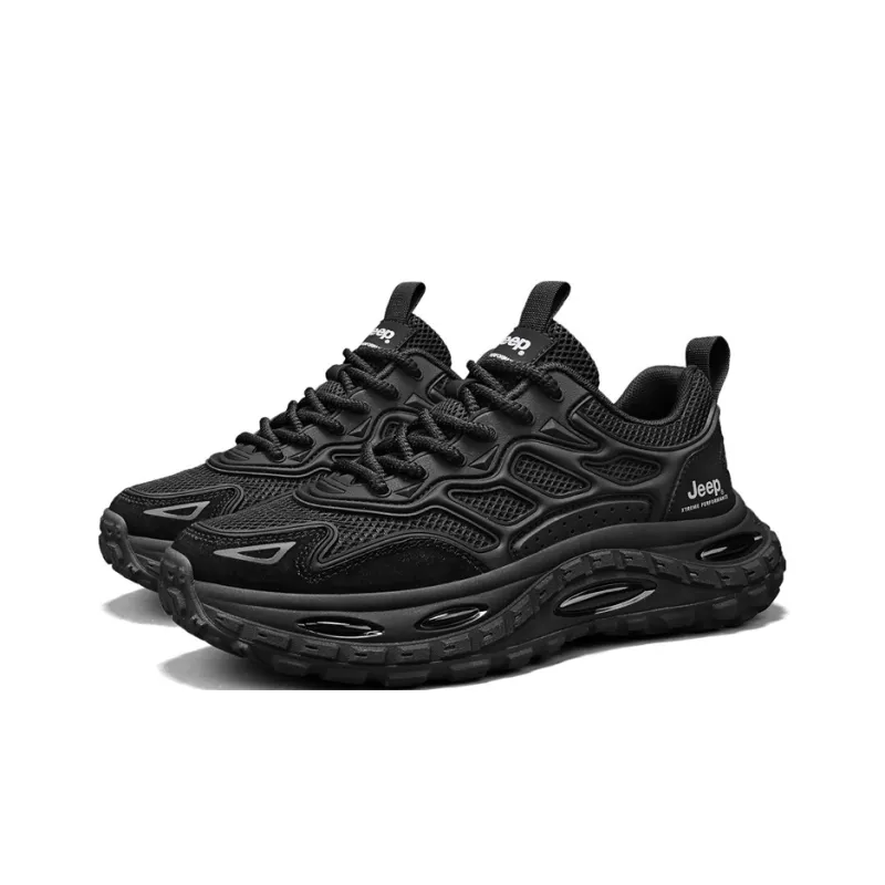 Jeep Cushioning Slip Resistant Lightweight Abrasion Resistant Low Top Hiking Shoes Men's-9