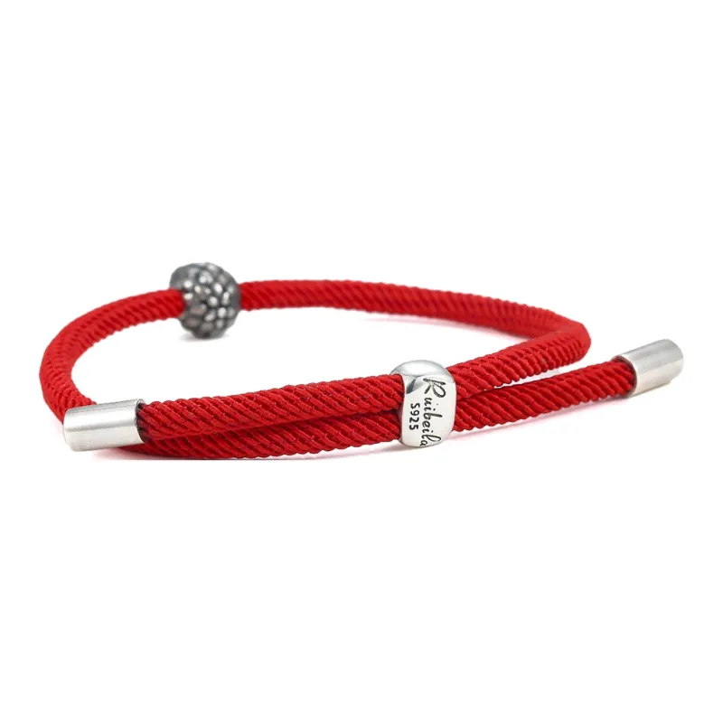 Ruibeila 925 Sterling Silver Bracelets Unisex-3