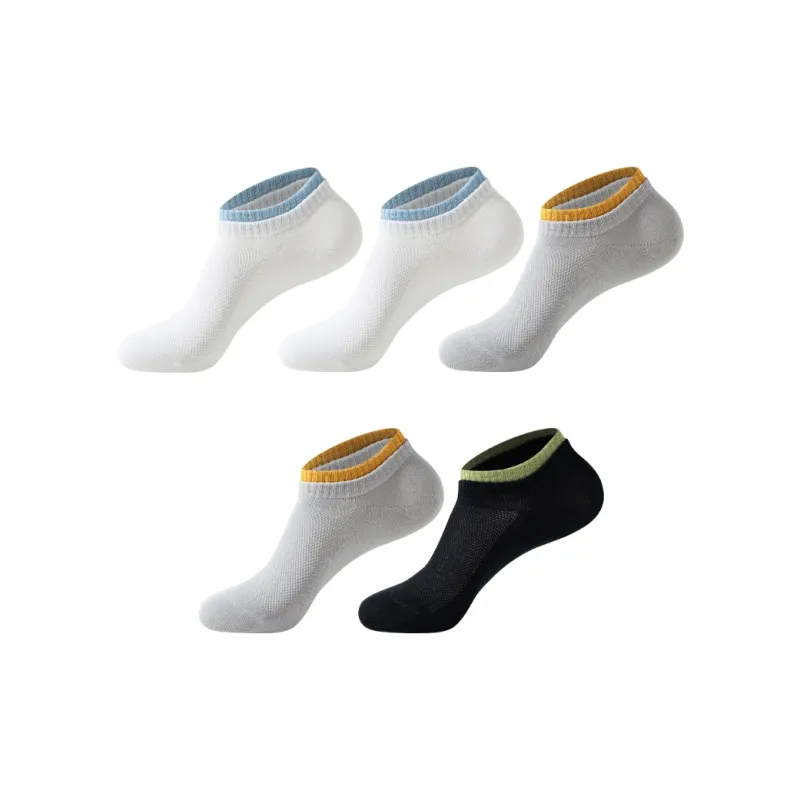 PLANDOO Ankle Socks Men's 5 Pack-4