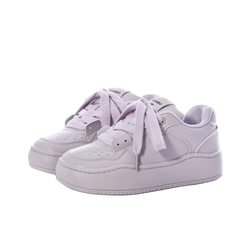 Ordifen Low Top Skateboard Shoes Women's Purple-1