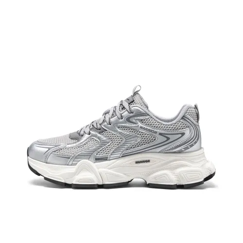 Warrior Slip Resistant, Abrasion Resistant, Lightweight Low Top Chunky Sneakers Men's