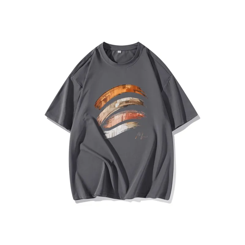 FAIRWHALE Drop Shoulder Sleeve T Shirt Women's-12