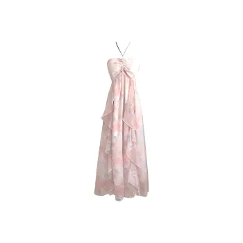 TENNE GIRL Slip Dresses Women's Pink