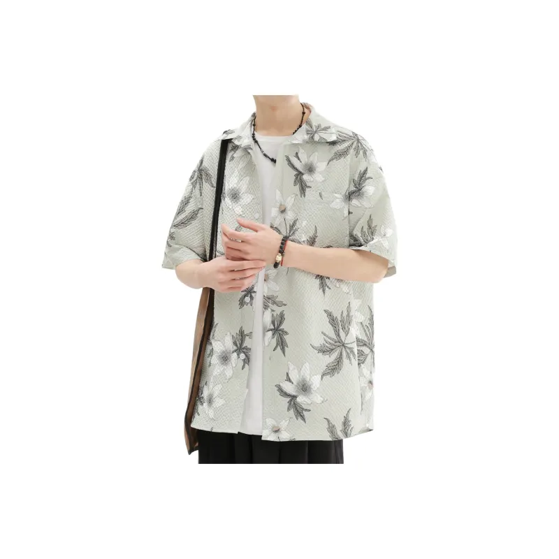 F·dragon Shirts Unisex Saipan Island Green-0