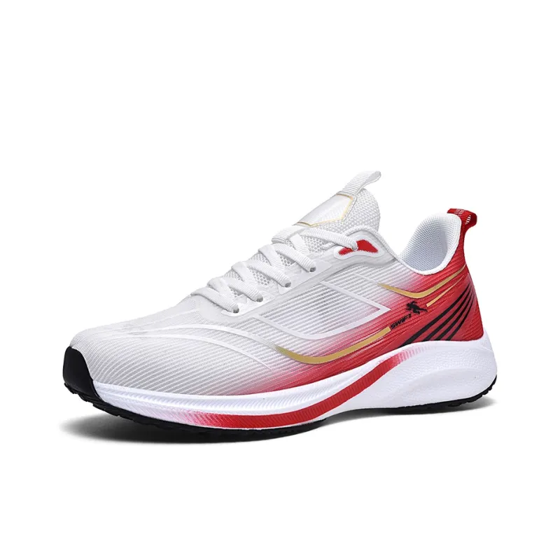 QIUTEXIONG Slip Resistant And Breathable Low Top Casual Training Running Shoes Men's-5