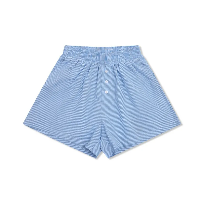 Vine Color Casual Shorts Women's-1