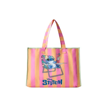 ZARA Polyester Tote Bag, Shopping Bag, Handbag Women's Pink