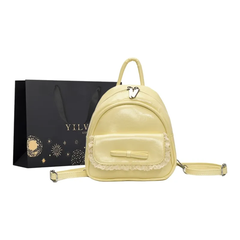 Yi Brigade PU Backpack Women's Multicolor-8