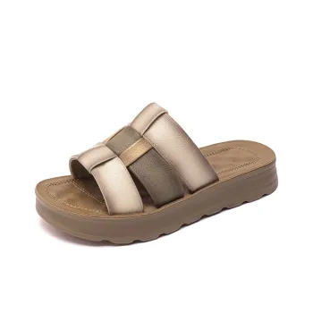 Captain Illy PU Polyurethane Abrasion Resistant, Odor Resistant Slide Slippers Women's