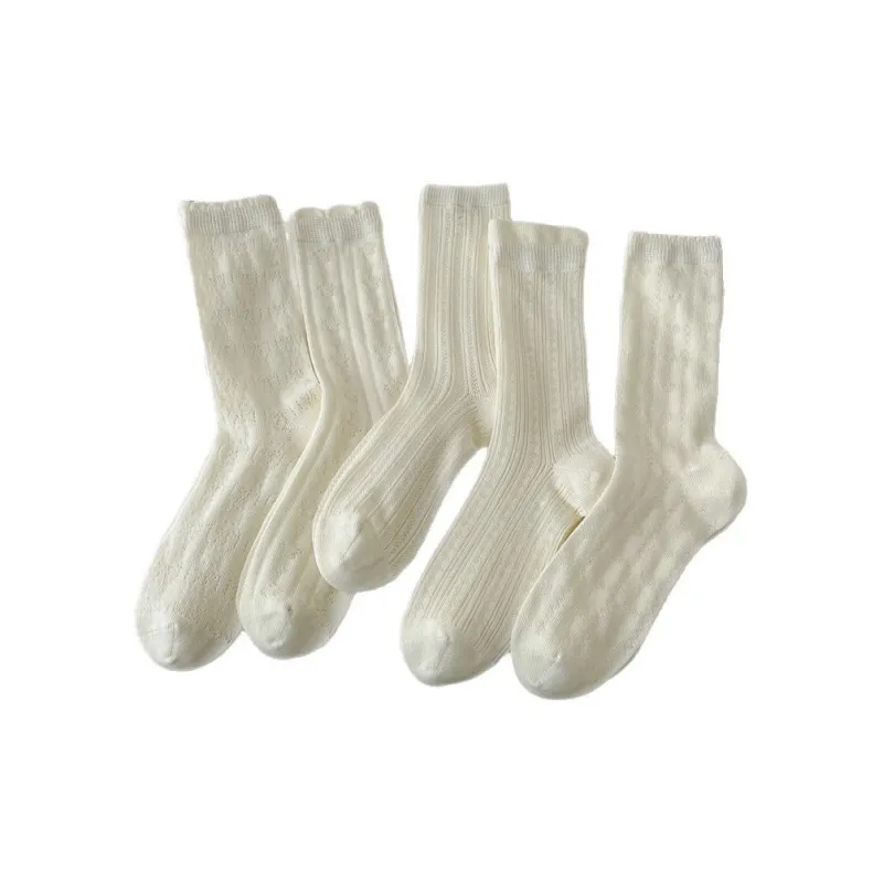 Gentle Welcome Mid Calf Socks Unisex Combo Set-13