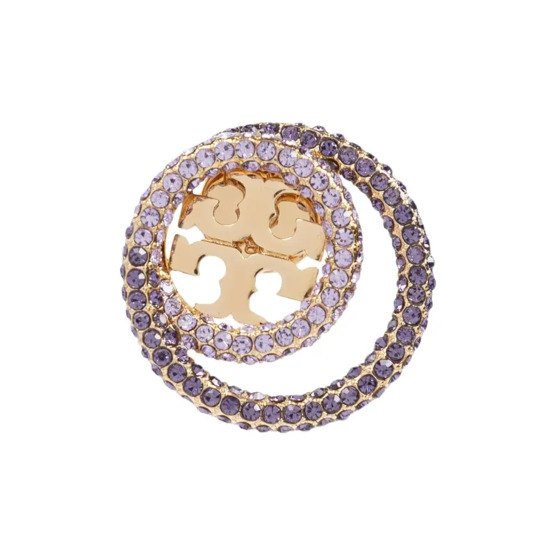 TORY BURCH Logo plaque Earrings-2