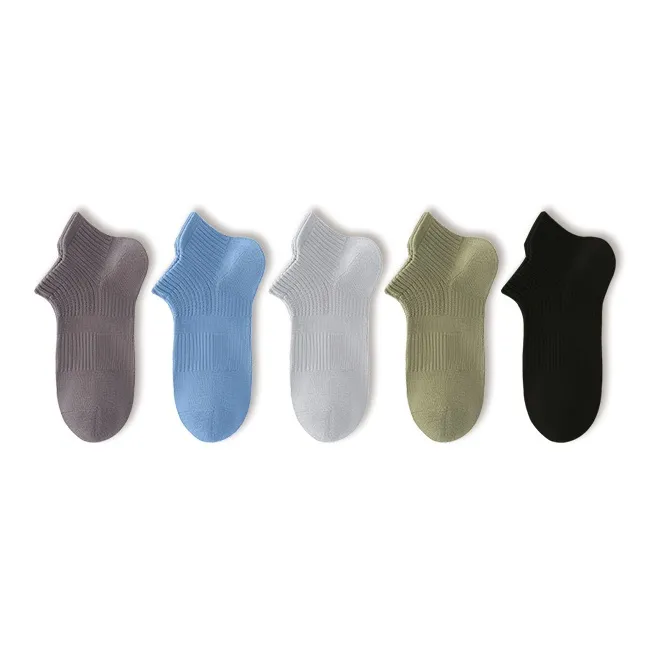QINXIANGJIAN Ankle Socks Men's 5 Pack-5