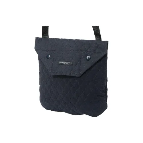 ENGINEERED FendiS Corduroy Shoulder skull bag Men's Marine Blue