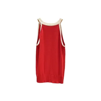 Mu Xiao Xin Knitwear Women's Red
