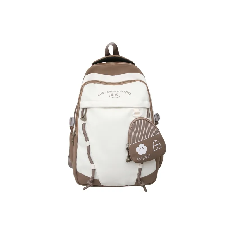 Yalu Nylon Backpack Unisex Multicolor-15