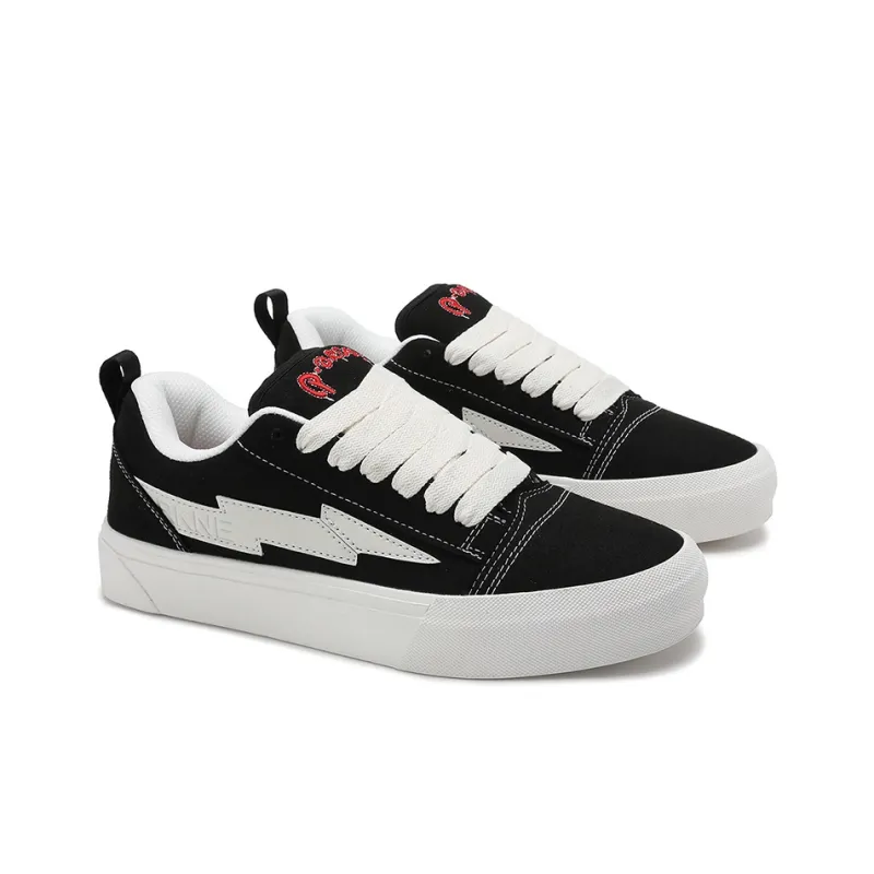 VFTS Anti Slip And Wear Resistant Height Increasing Low Top Skateboard Shoes Unisex-14