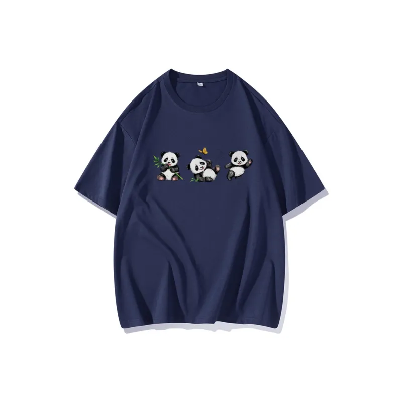 FAIRWHALE Drop Shoulder Sleeve T Shirt Women's-9