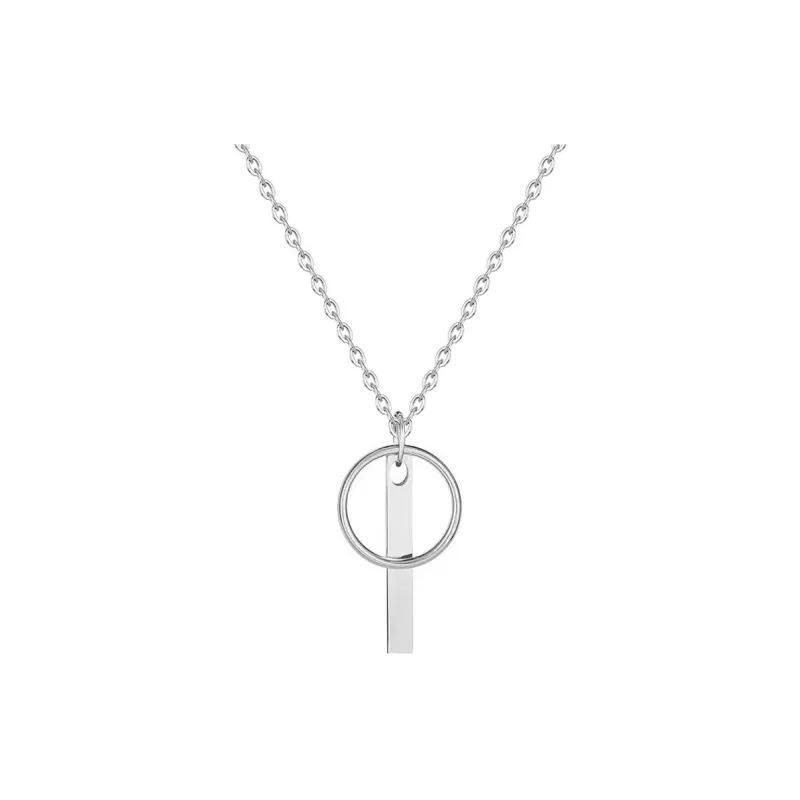 Quarqor S925 Silver Necklaces Men's-0