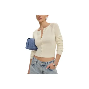 REFORMATION Meadow Regenerative Merino Cardigan Knitwear Women's