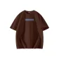 [100% cotton]Coffee (Minimalist Text Center Logo)