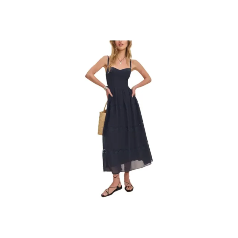 REFORMATION Dina Dress Slip Dress Women's-0