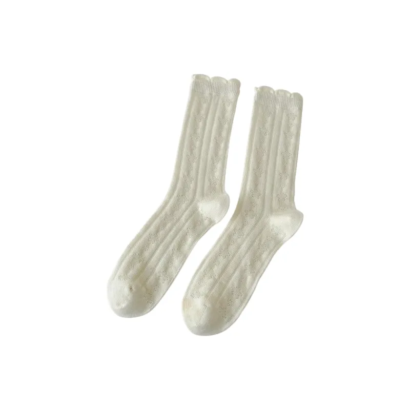 Gentle Welcome Mid Calf Socks Unisex Combo Set-7