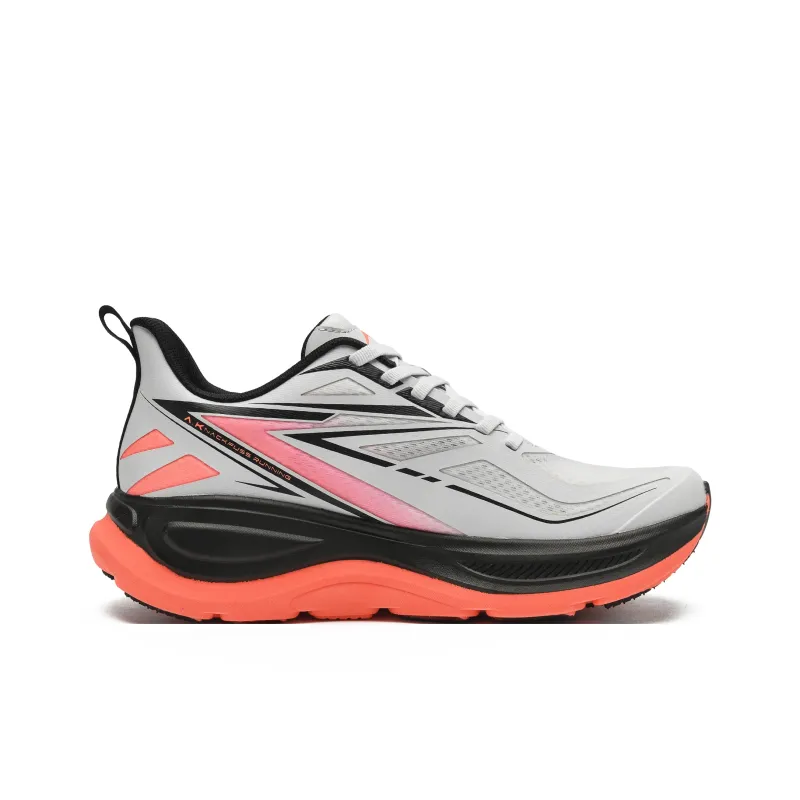 A.KNACKFUSS Low Top Running Shoes Unisex Gray Pink Orange Black-4
