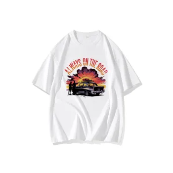 FAIRWHALE Drop Shoulder Sleeve T Shirt Women's
