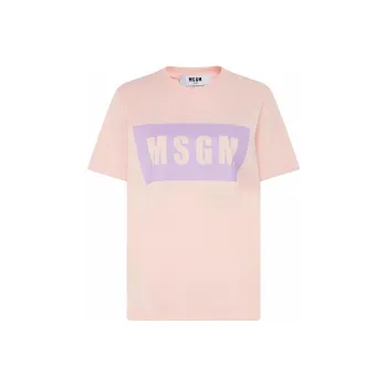 MSGM T Shirts Women's Pink