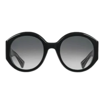 GUCCI Round Sunglasses Women's Black